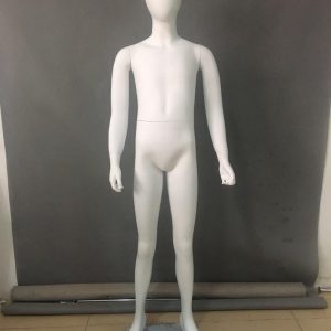 Children white gloss mannequin2